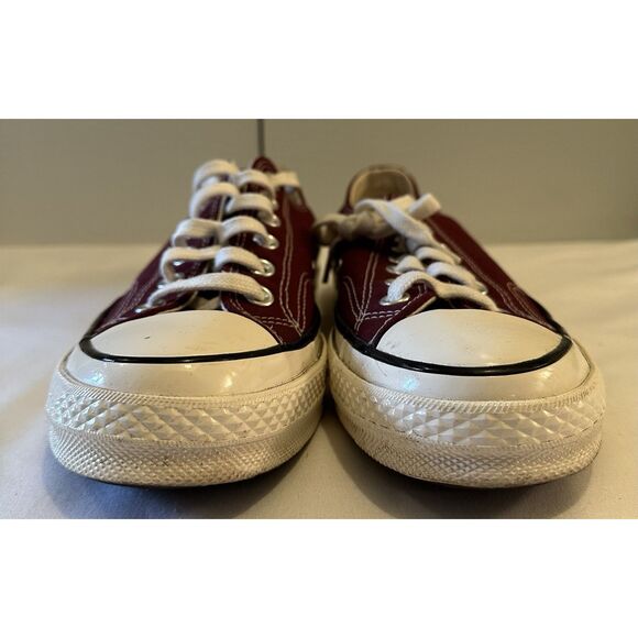 Converse Chuck Taylor Deep Bordeaux Maroon Low-top Shoes Mens Size 6 - Picture 3 of 10